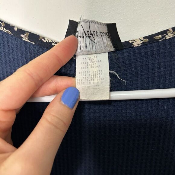 Vintage Positive Attitude Dress 12 Tiered Maxi Floral Praire Cottagecore - Picture 4 of 8